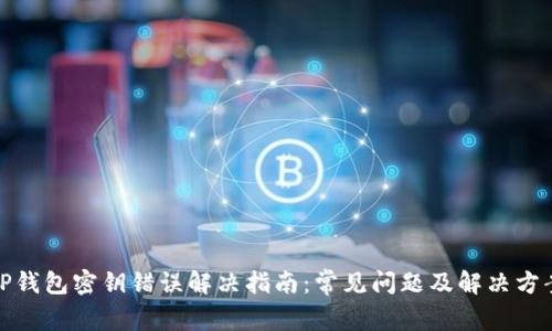 TP钱包密钥错误解决指南：常见问题及解决方案